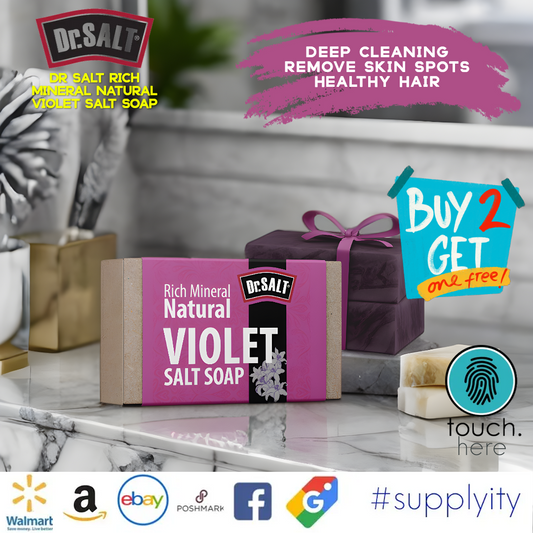 Violet Deep Clean Soap: Purify Skin Naturally for a Fresh Complexion