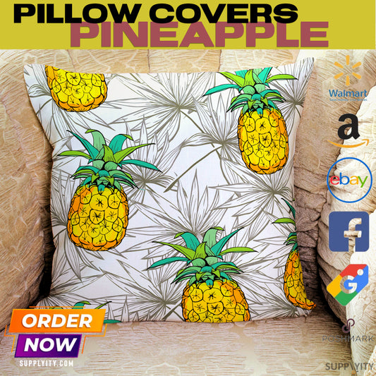 Pineapple Chochili Pillow Covers Bring Tropical Vibes to Comfort
