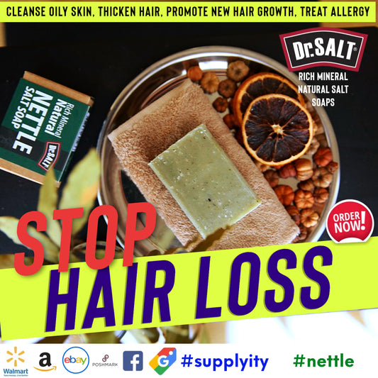 Nettle Hair Soap: Stop Loss with Natural Care for Thicker Locks