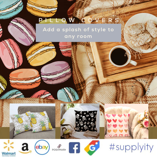 Two-Pack Splash Chochili Pillow Covers Infuse Bedrooms with Colorful Comfort