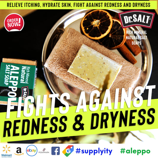 Aleppo Dryness Soap: Soothe Redness with Natural Care for Healthy Skin