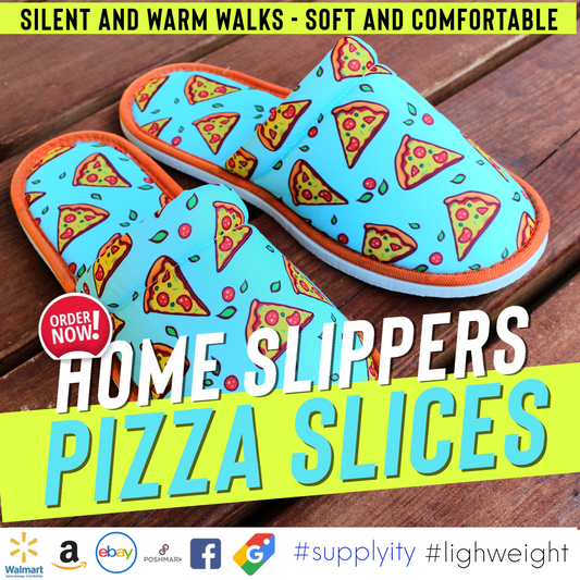 Pizza Party: Slice Slippers Bring Cozy Foodie Fun