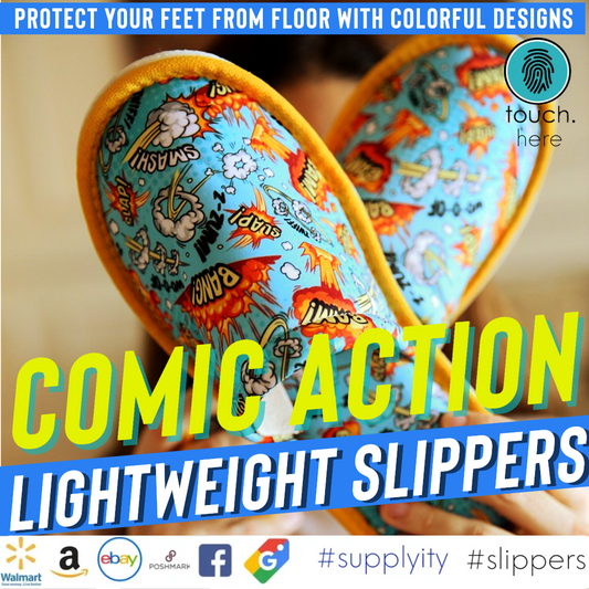 Summer Pop: Bang Slippers Keep Guests Stylish and Floors Clean