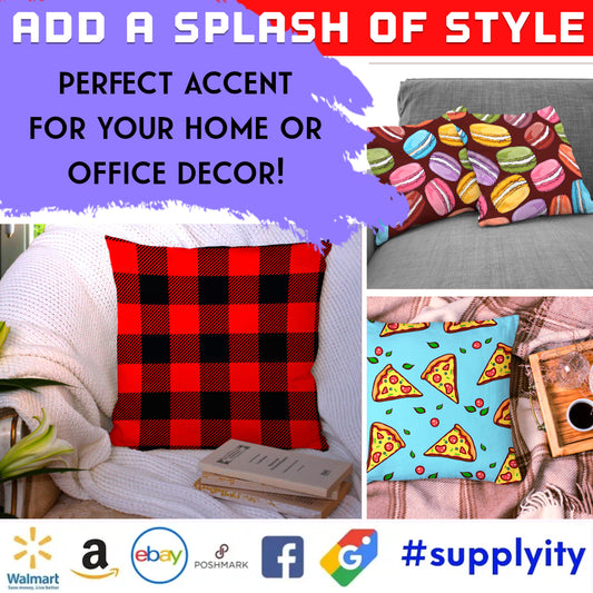 Four-Pack Splash Chochili Pillow Covers Brighten Bedrooms with Bold Comfort