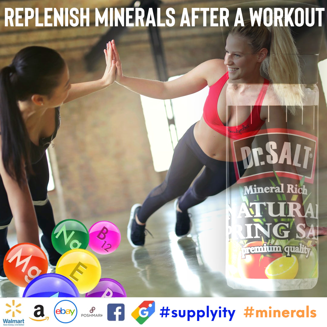 DrSalt Salt Minerals Enhance Yoga Studio Ads with Flexibility and Hydr ...