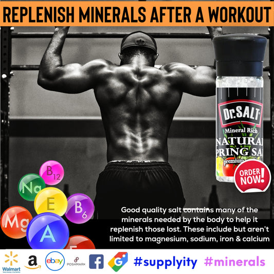 DrSalt Magnesium Eases Leg Pains Post-Workout with Relief and Hydration