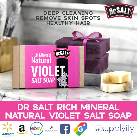 Violet Deep Clean Soap: Cleanse Pores for a Fresh, Healthy Glow