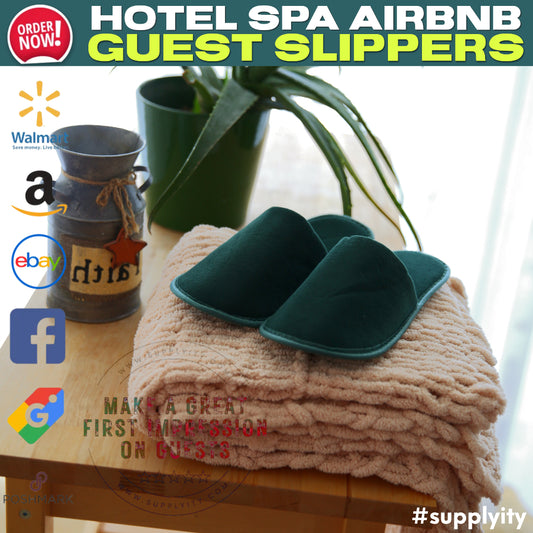 Supplyity Disposable Slippers for weddings and parties!