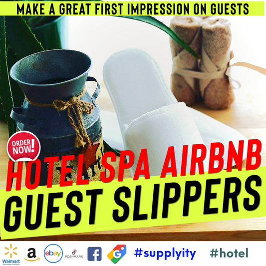 How to Impress Your Guests with Supplyity Disposable Slippers