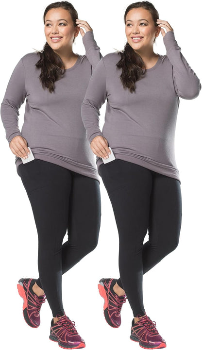 No Nonsense Women's Cotton Lounge Legging with Pocket