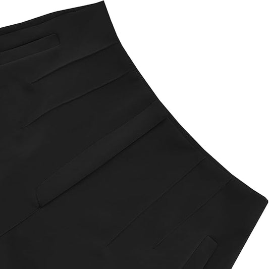 Womens High Waisted Pants 2025 Trendy Pleated Straight Leg Dress Pant Business Work Casual Trousers