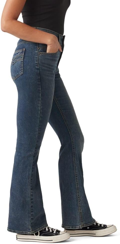 Levi's Women's 726 Retro High Rise Flare Jeans, Around The Bend, 31 Regular