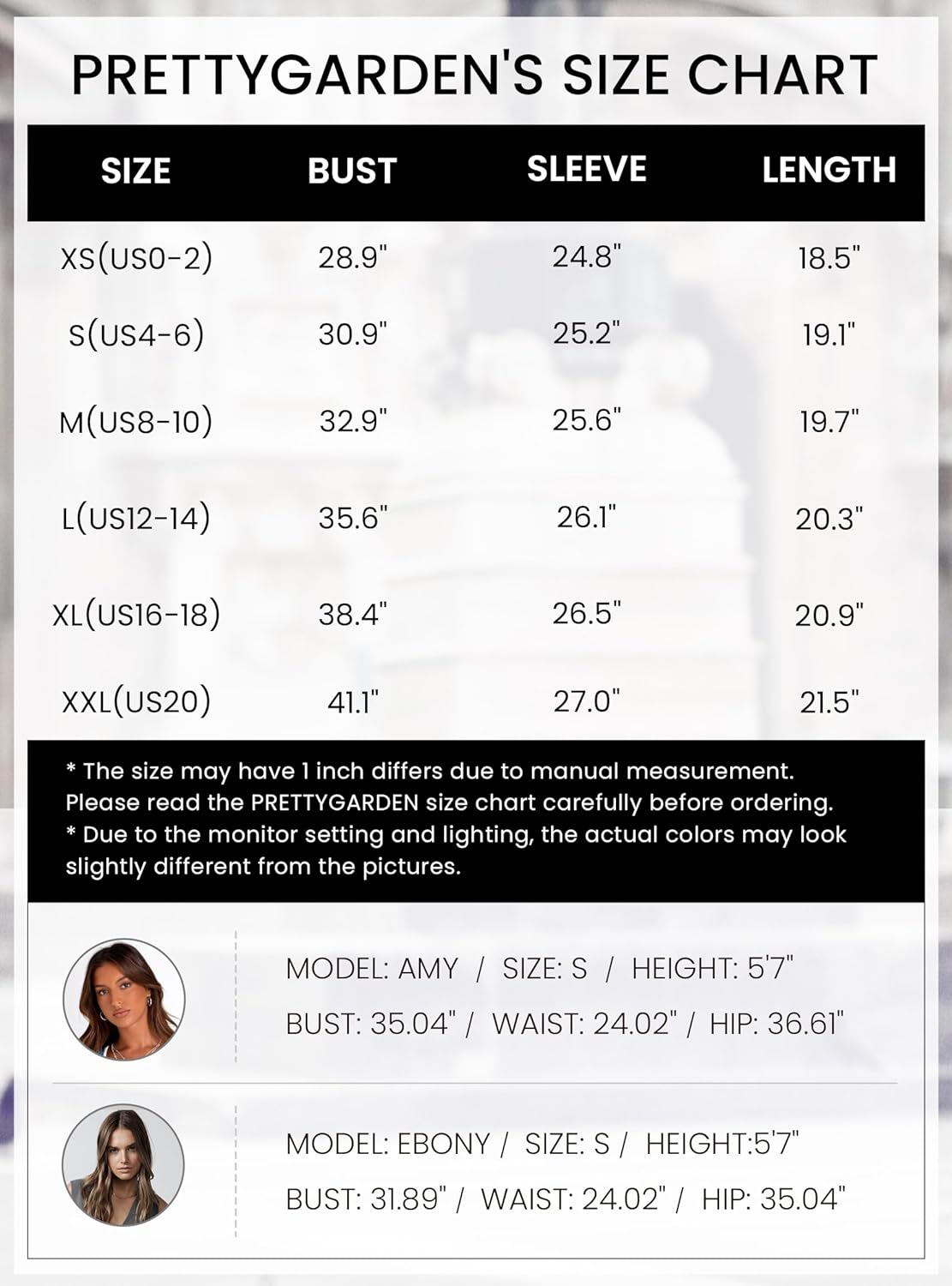 PRETTYGARDEN Women's Long Sleeve Crop Tops Y2K Spring Fall Fashion Clothes Basic Slim Fit Tee Shirts Blouse