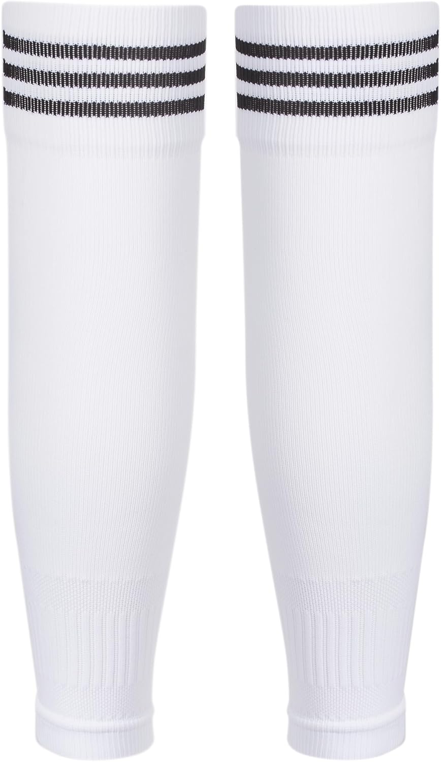 adidas unisex Copa Soccer Sleeves (2-pack) – Pre-cut Sock Sleeves for Men, Women & Kids, Fits Over Shin Guards