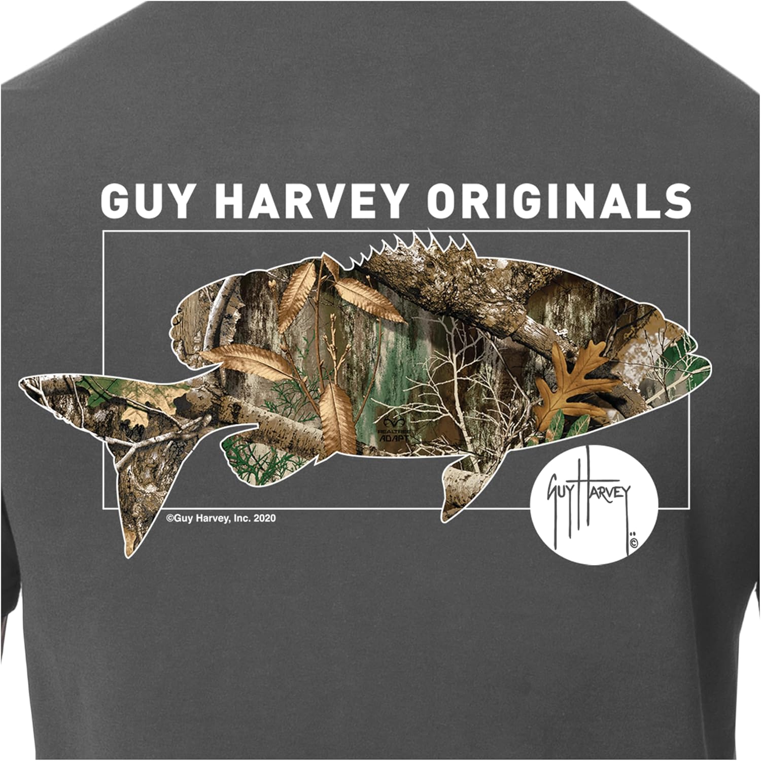 Guy Harvey Men’s Short Sleeve Cotton Graphic T-Shirt