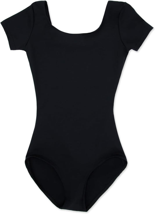 Capezio girls Short Sleeve Leotard - Girls