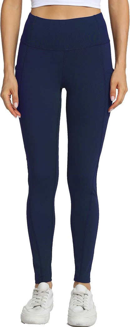 Kcutteyg Yoga Pants for Women with Pockets High Waisted Leggings Workout Sports Running Athletic Pants