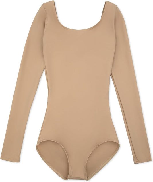 Capezio Girls' Team Basics Long Sleeve Leotard