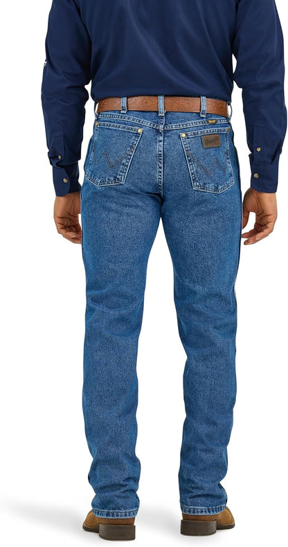 Wrangler Men's 47Mwz Premium Performance Cowboy Cut Regular Fit Prewashed Jeans - 47Mwzpw