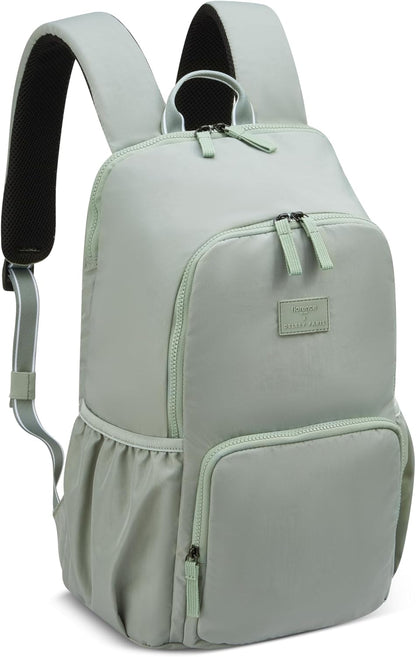 florence by mills Fresh Start Laptop Travel Backpack, Sage Green