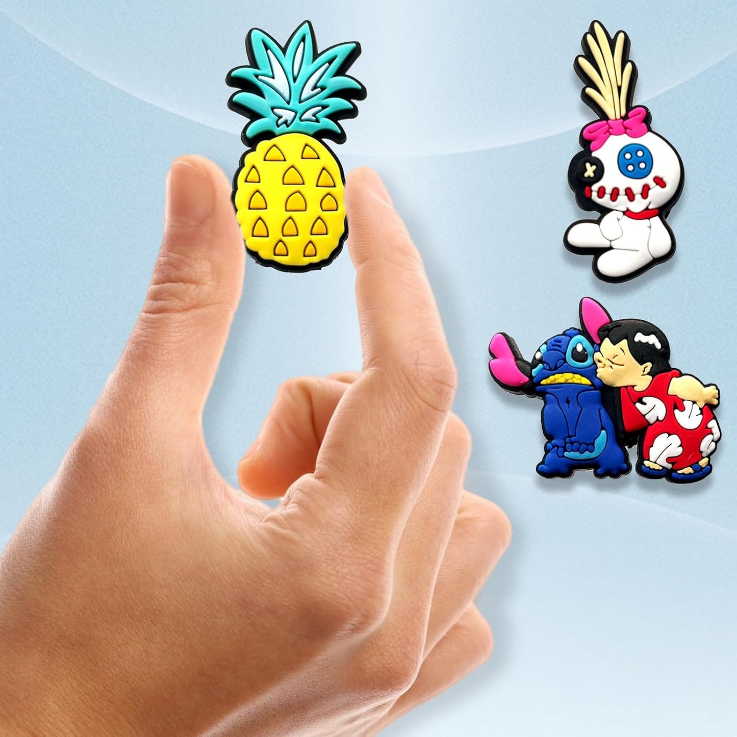 Cartoon Shoe Charms for Clog Sandals Bracelets Decoration, Cute Charms for Party Favor