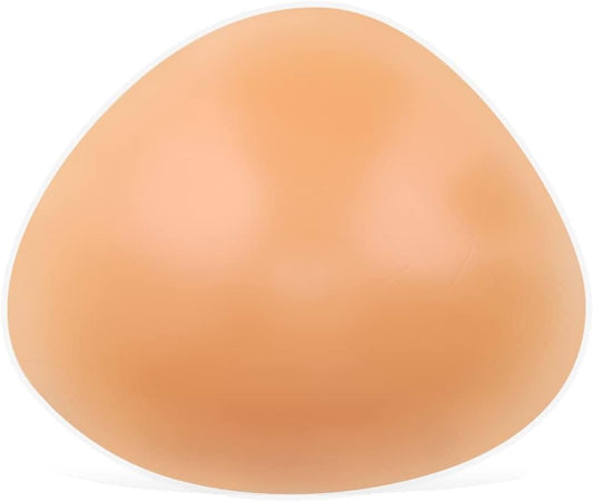 Triangle Silicone Breast Form Mastectomy Prosthesis Concave Bra Enhancer Inserts (1 Piece)