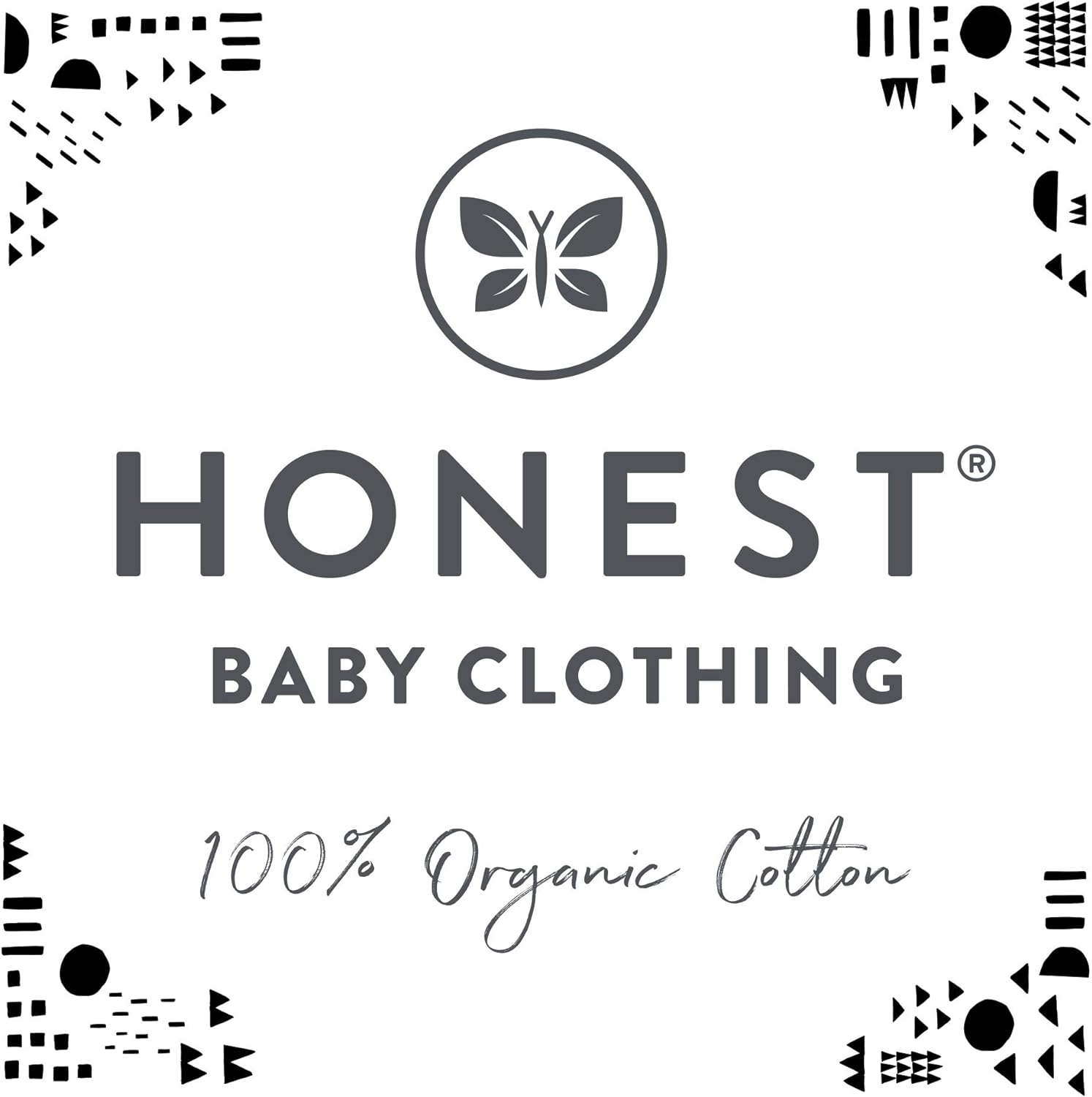 HonestBaby baby-boys 5-pack Long Sleeve Bodysuits One-piece 100% Organic Cotton for Infant Baby Boys