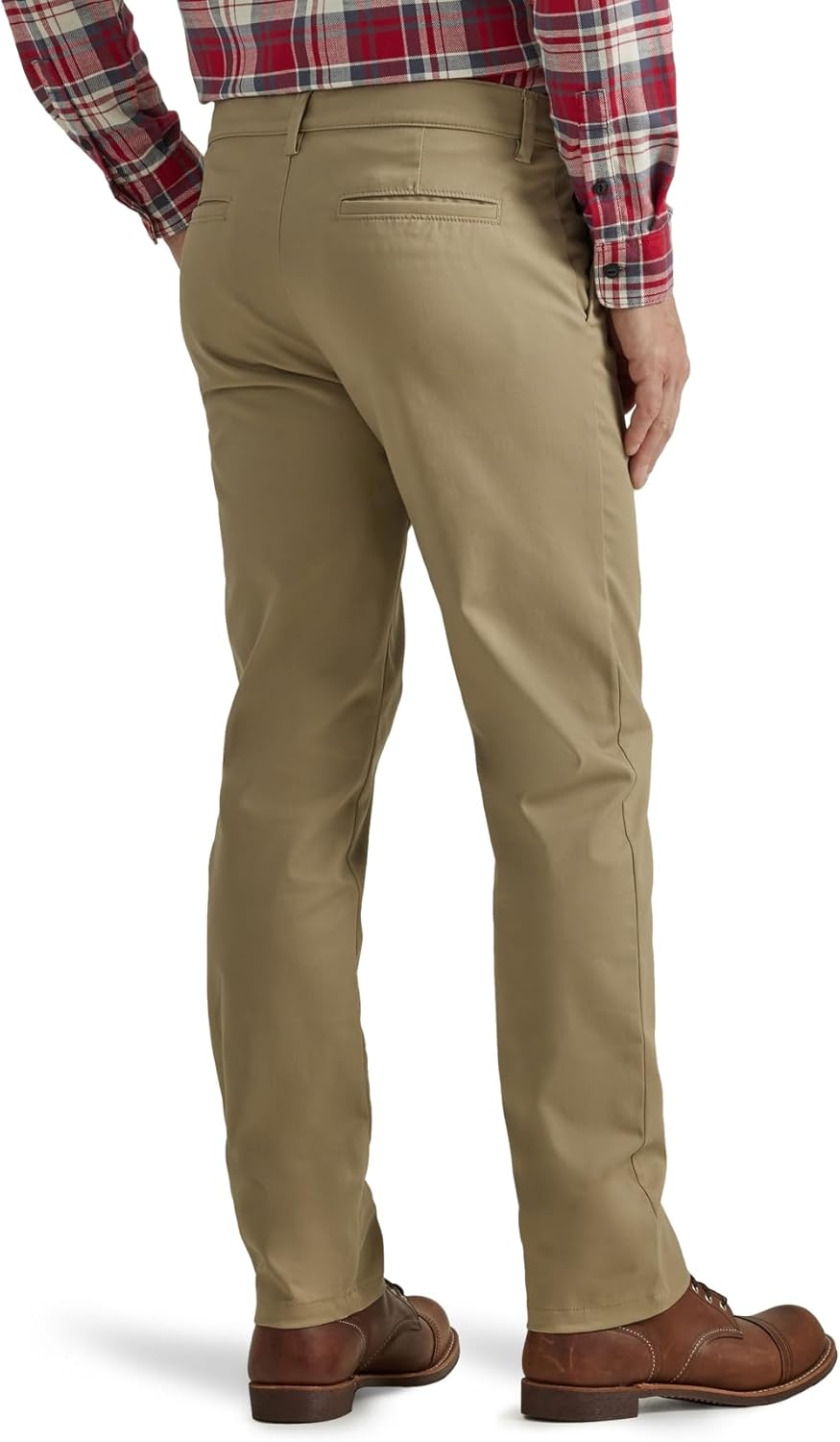 Lee Men's Flat Front Slim Straight Pant