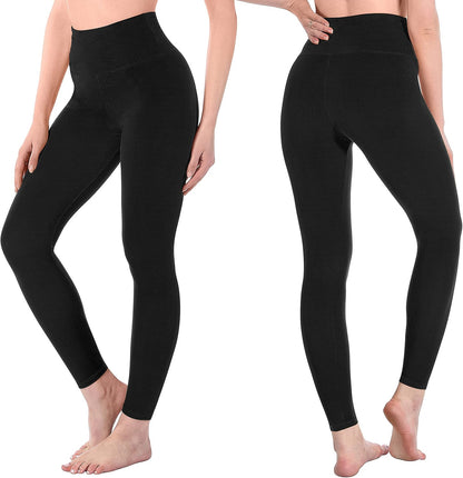 SINOPHANT High Waisted Leggings for Women - Full Length Capri Buttery Soft Yoga Pants for Workout Athletic