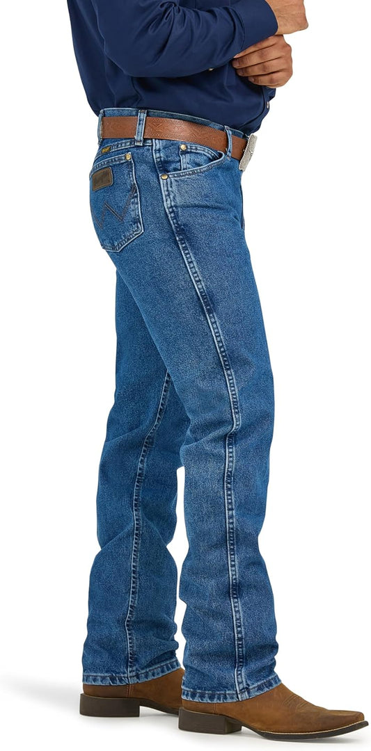 Wrangler Men's 47Mwz Premium Performance Cowboy Cut Regular Fit Prewashed Jeans - 47Mwzpw