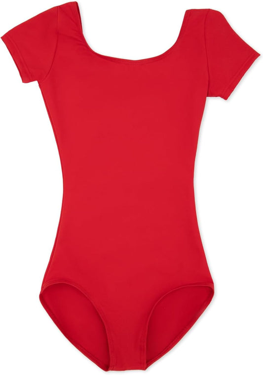 Capezio girls Short Sleeve Leotard - Girls