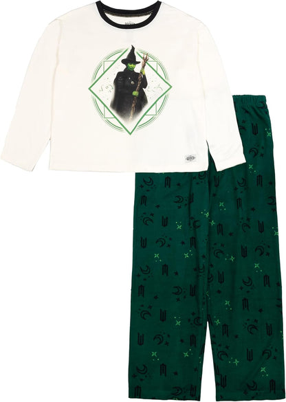 Wicked Women's 2-Piece Loose-fit Pajama Set, Soft & Comfortable Nightwear for Adults