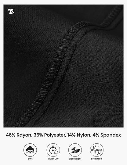 TBMPOY Women's Hiking Pants Quick Dry Convertible Lightweight Roll Up Cargo Pockets Travel Essentials Waterproof Work