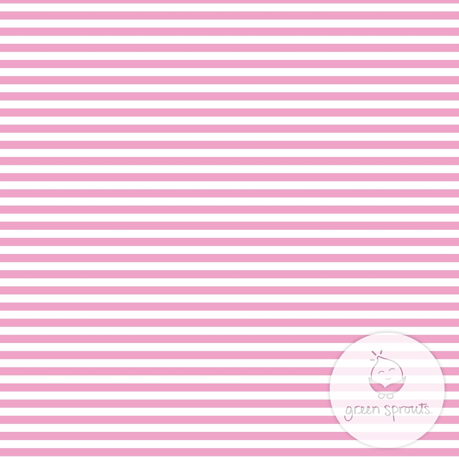green sprouts Snap Reusable Absorbent Swimsuit Diaper, Light Pink Pinstripe, 24 Month
