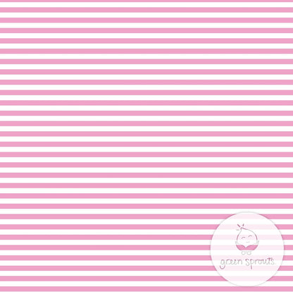 green sprouts Snap Reusable Absorbent Swimsuit Diaper, Light Pink Pinstripe, 24 Month