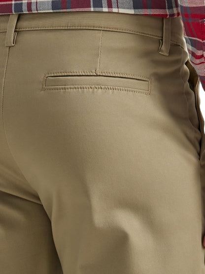 Lee Men's Flat Front Slim Straight Pant