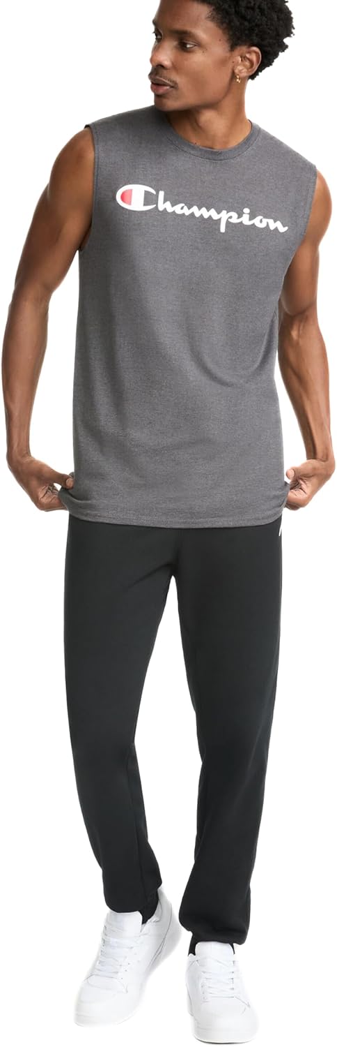 Champion Men's Joggers, Fleece, Joggers, Comfortable Sweatpants for Men (Reg. Or Big & Tall)
