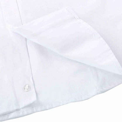 Bienzoe Boys Button Down Shirt: Kids Long Sleeve School Uniform Dress Tops Pack