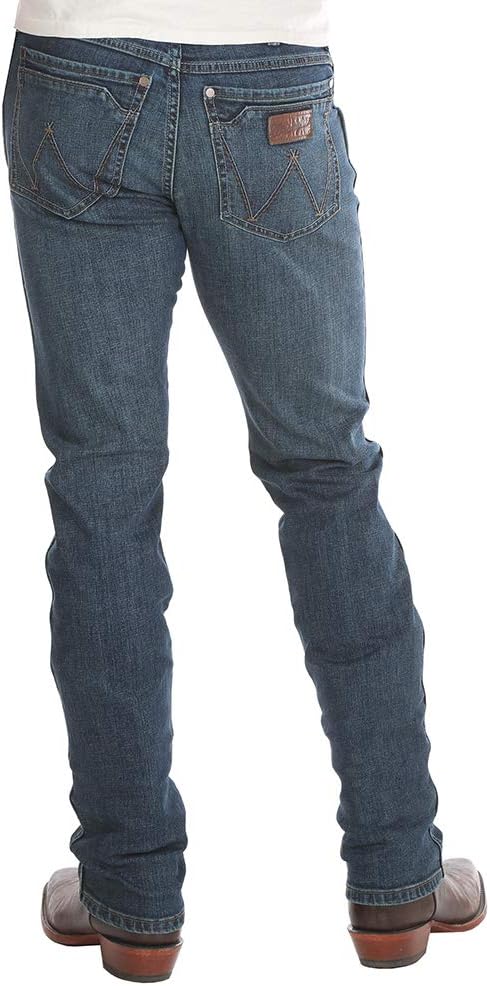 Wrangler Men's Retro Slim Fit Straight Leg Jean, Portland, 33W x 32L
