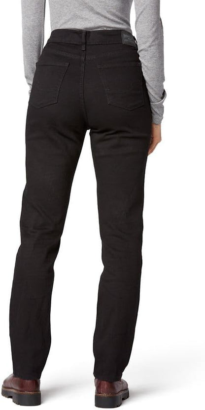 Levi Strauss Signature Gold Women's High-Rise Straight Jeans Stretch Denim (Standard and Plus)