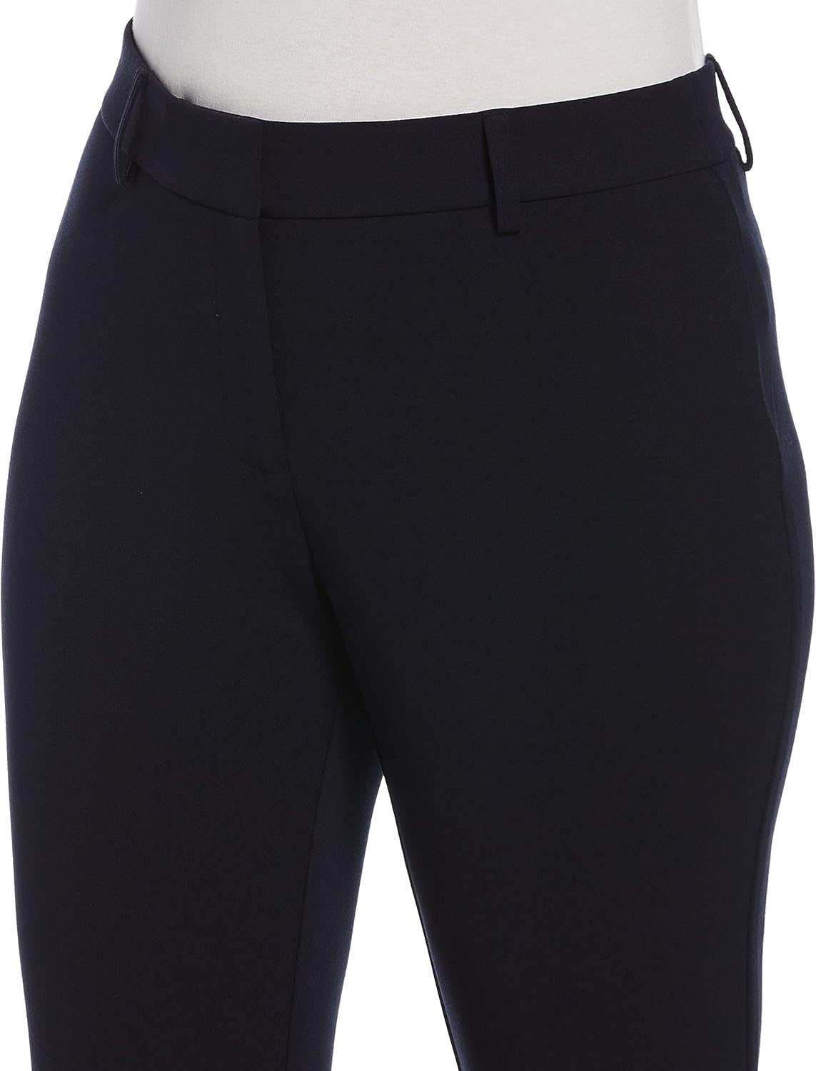 Rafaella Women's 32.5" Soft Crepe Dress Pants, Four-Way Stretch, Modern Fit, Flattering & Versatile Work Slacks