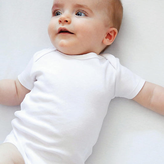 HonestBaby 3-pack Short Sleeve Bodysuits One-piece 100% Organic Cotton for Infant Baby Boys, Girls, Unisex