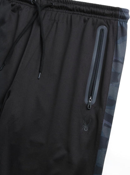 Spyder Mens Sweatpants with Pockets - Athletic Performance Tech Joggers for Men, Terry Workout Pants for Gym, Running, Hiking