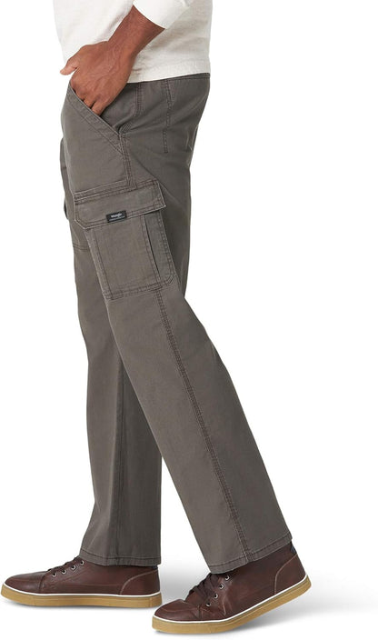 Wrangler Authentics Men's Relaxed Fit Stretch Cargo Pant