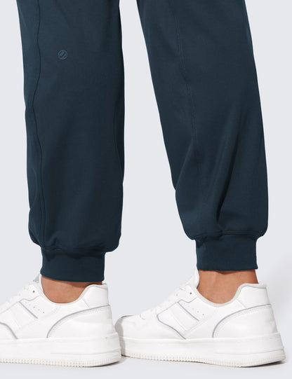 CRZ YOGA 4-Way Stretch High Waisted Joggers for Women Casual Dress Work Workout Pants Pockets