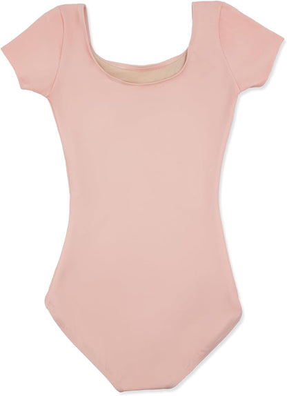 Capezio girls Short Sleeve Leotard - Girls