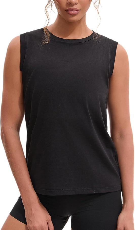 JARAZIN Women Tomboy Transgender FTM Built-in Elastic Band Long Chest Binder Tank Top