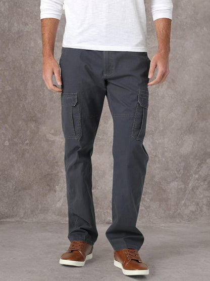 Wrangler Authentics Men's Relaxed Fit Stretch Cargo Pant
