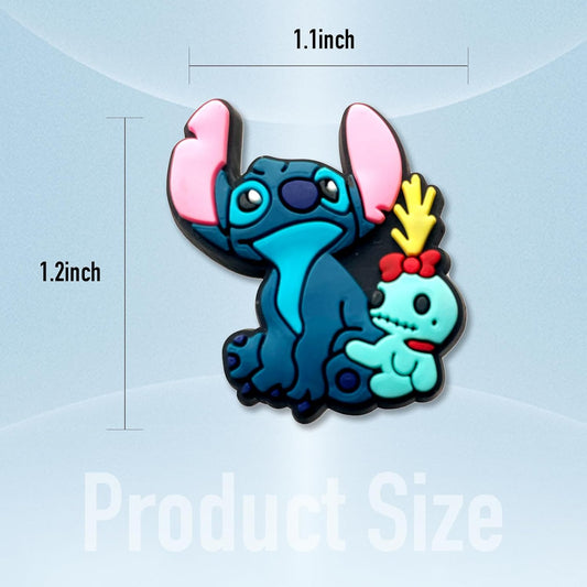 Cartoon Shoe Charms for Clog Sandals Bracelets Decoration, Cute Charms for Party Favor