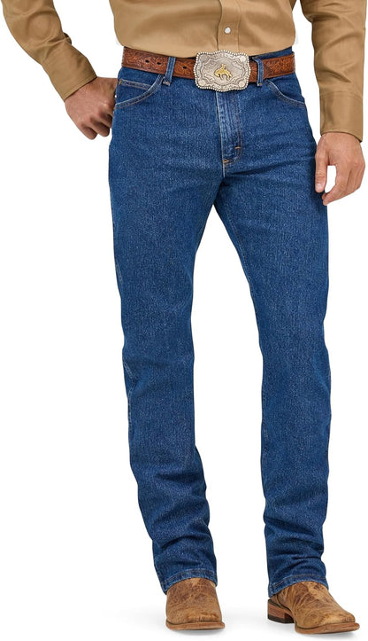 Wrangler Men's Premium Performance Advanced Comfort Cowboy Cut Regular Fit Jeans